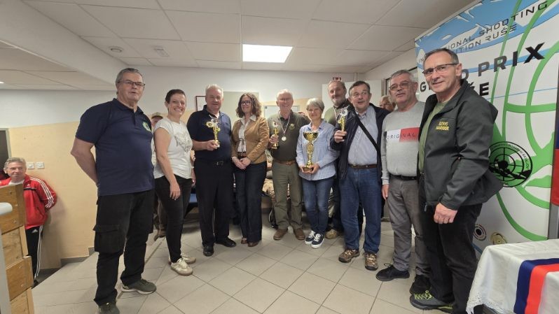 Streljanje z zračno puško 2. mesto